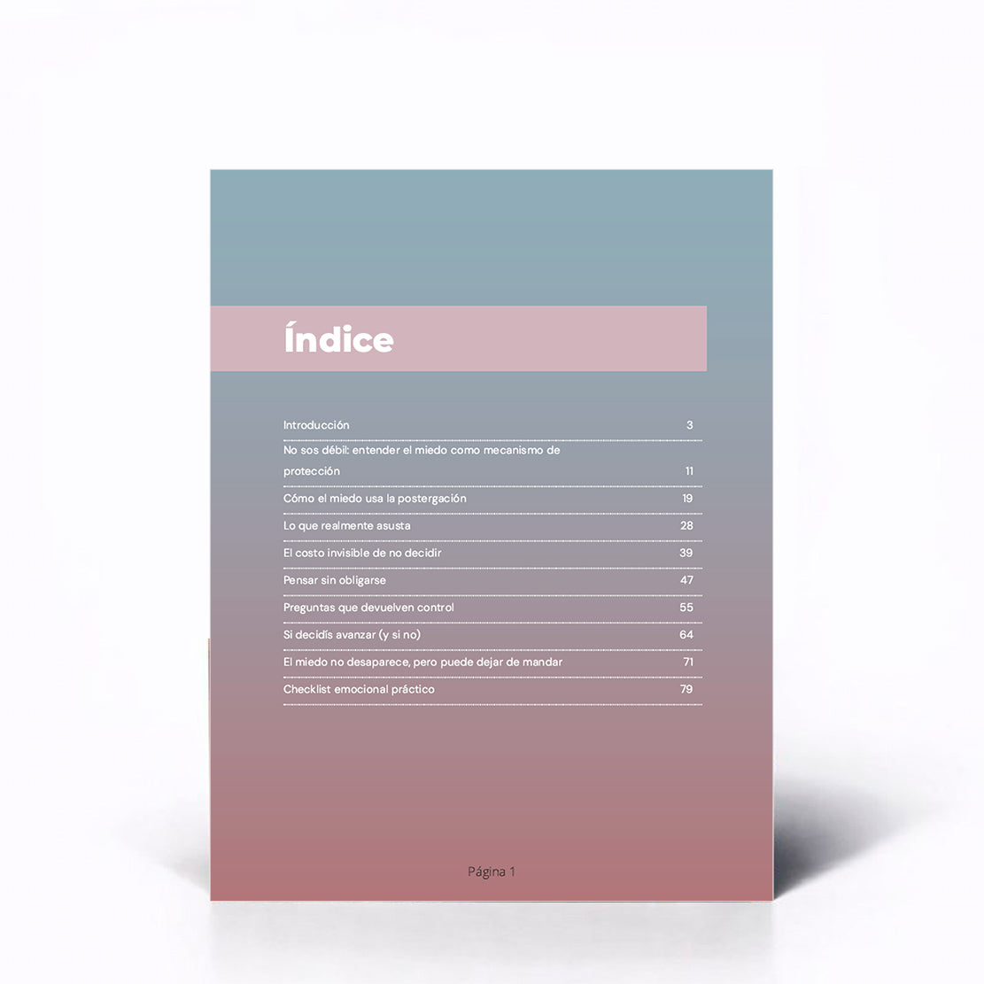 Cuando el miedo a operarte decide por vos