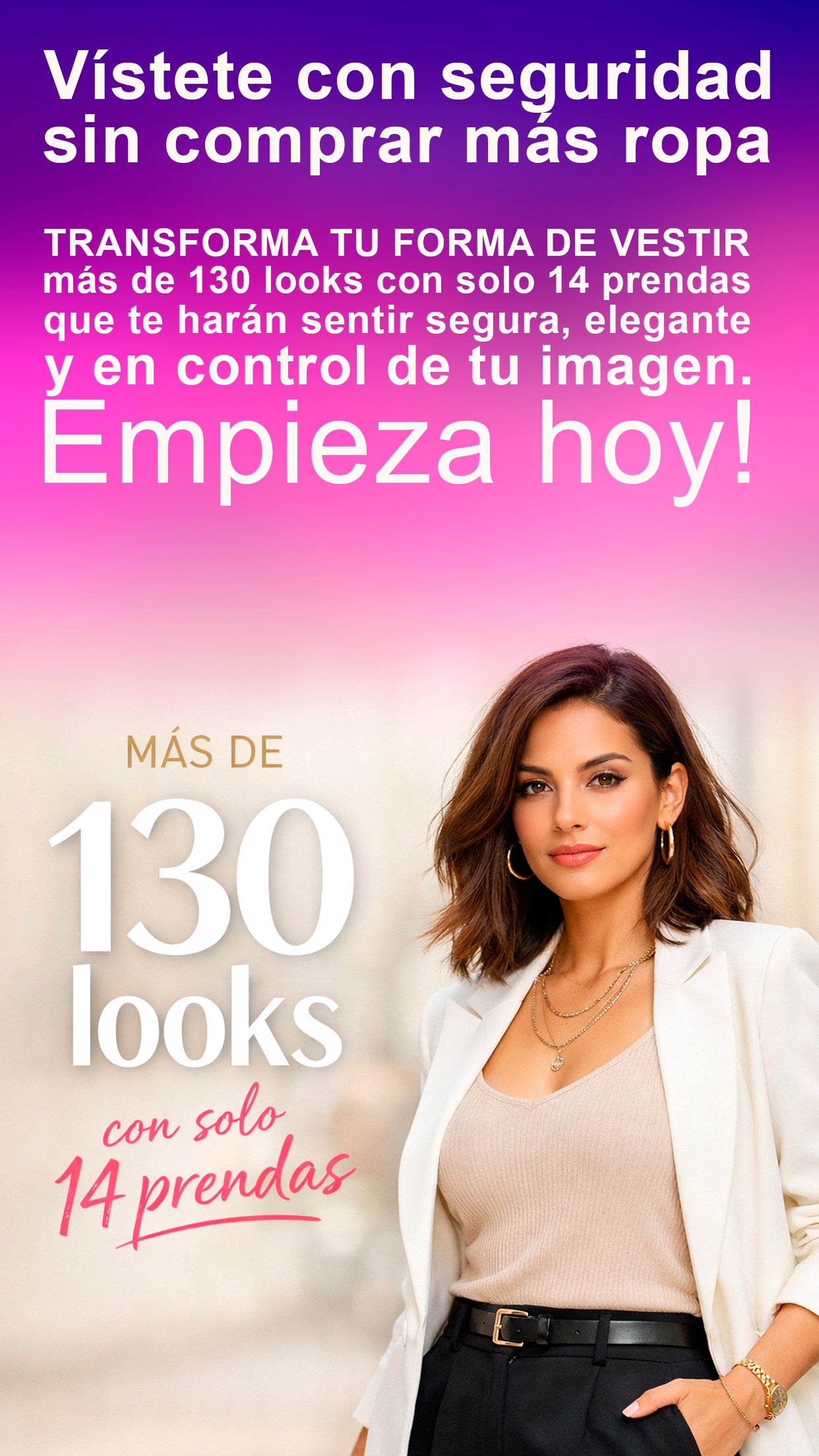 MÁS DE 130 LOOKS CON SOLO 14 PRENDAS